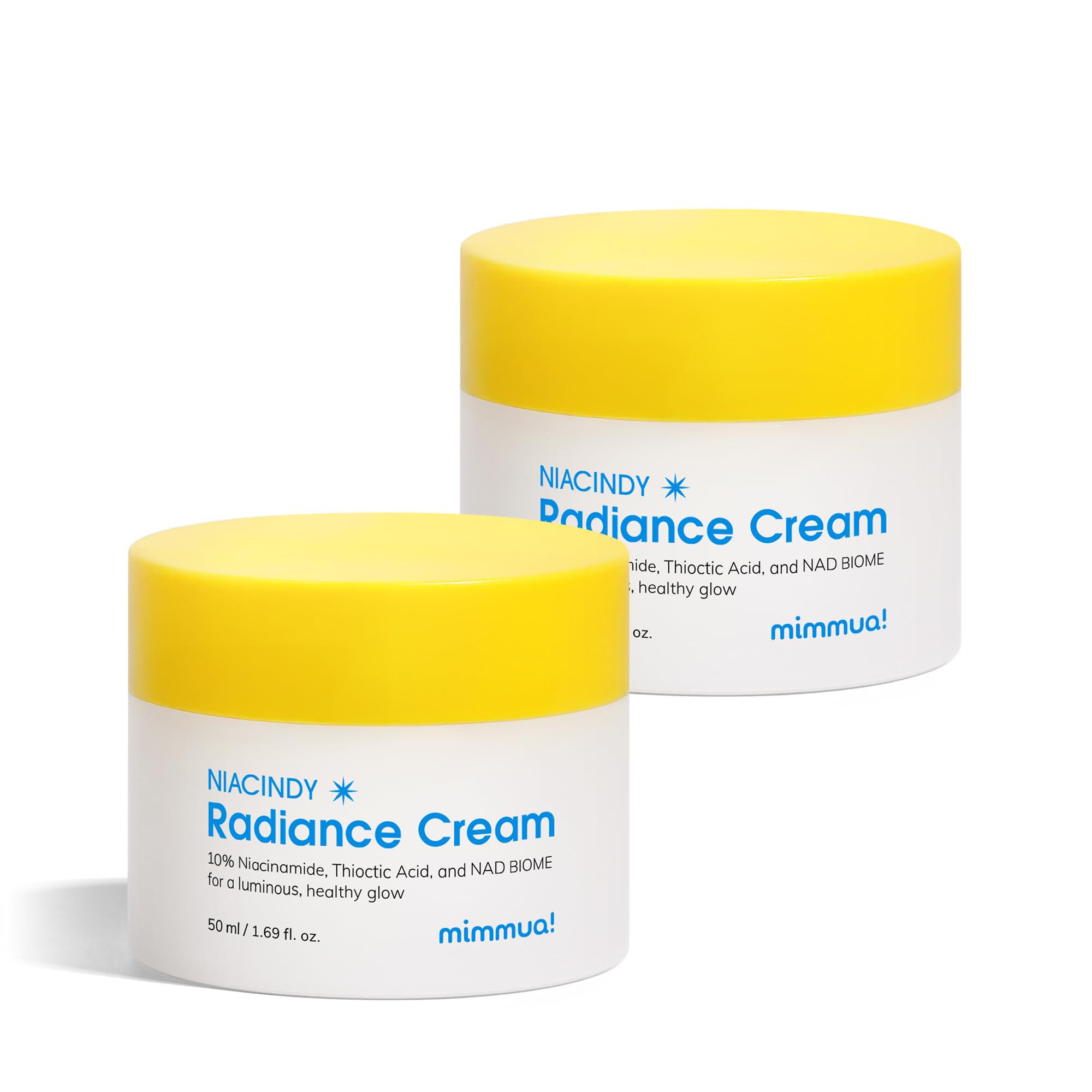 NIACINDY Radiance Capsule Cream | Liposomal NAD + 10% Niacinamide +Thioctic Acid + 9 Peptides | Dark Spot Remover & Anti-Aging Moisturizer | Korean Clinical Formula for Radiant Skin | 50ml