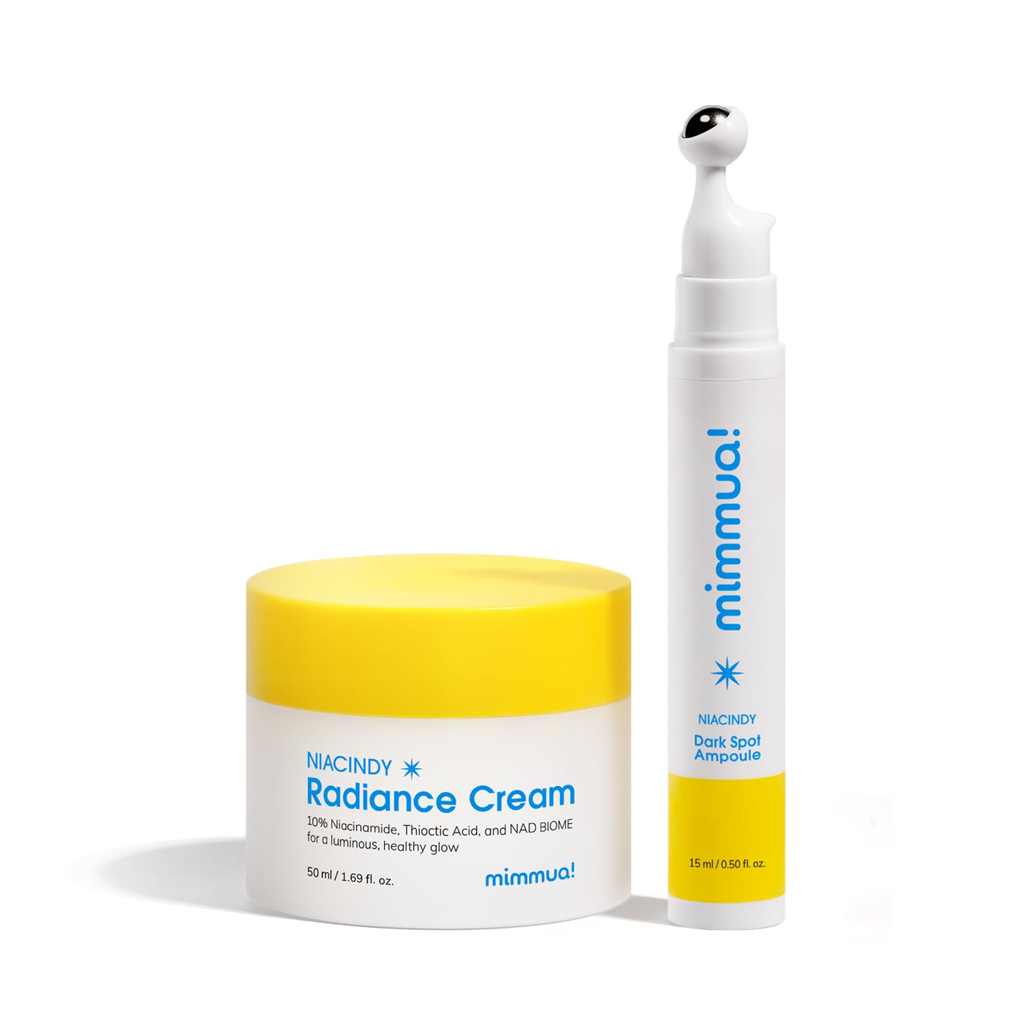 NIACINDY Radiance Capsule Cream | Liposomal NAD + 10% Niacinamide +Thioctic Acid + 9 Peptides | Dark Spot Remover & Anti-Aging Moisturizer | Korean Clinical Formula for Radiant Skin | 50ml